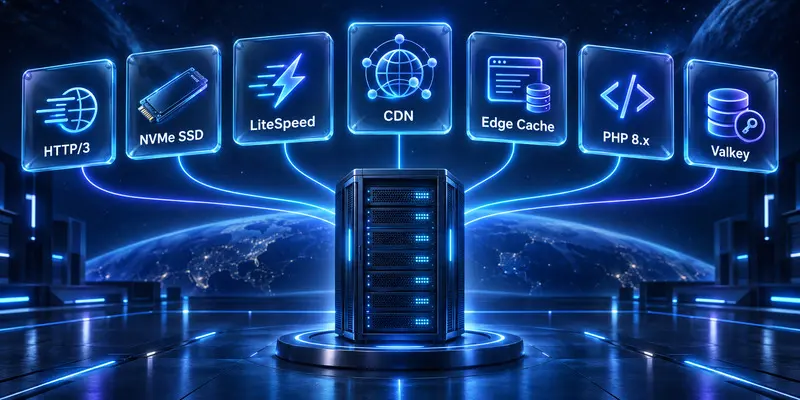 7 technologií moderního hostingu, které zrychlí váš web